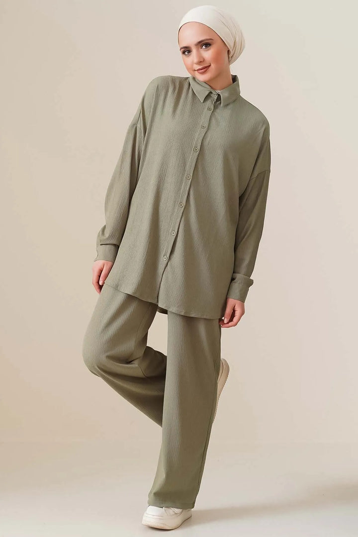 Bigdart Ensemble Tricot Modeste T5858 - çağla