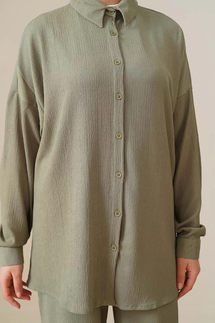 Bigdart Ensemble Tricot Modeste T5858 - çağla