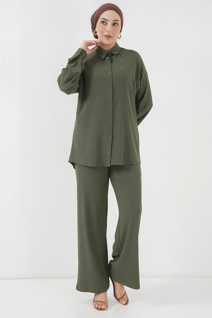 Bigdart Ensemble Tricot de Prêt-à-Porter T5858 - Kaki