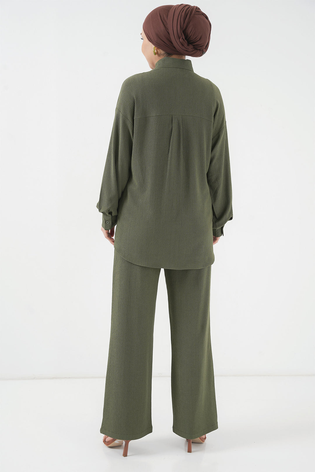 Bigdart Ensemble Tricot de Prêt-à-Porter T5858 - Kaki