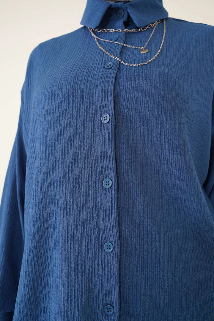 Bigdart Ensemble de mode tricoté T5858 - Indigo