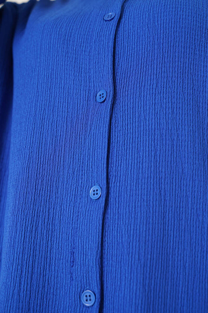 Bigdart T5858 Ensemble en tricot modeste à deux pièces - Bleu roi