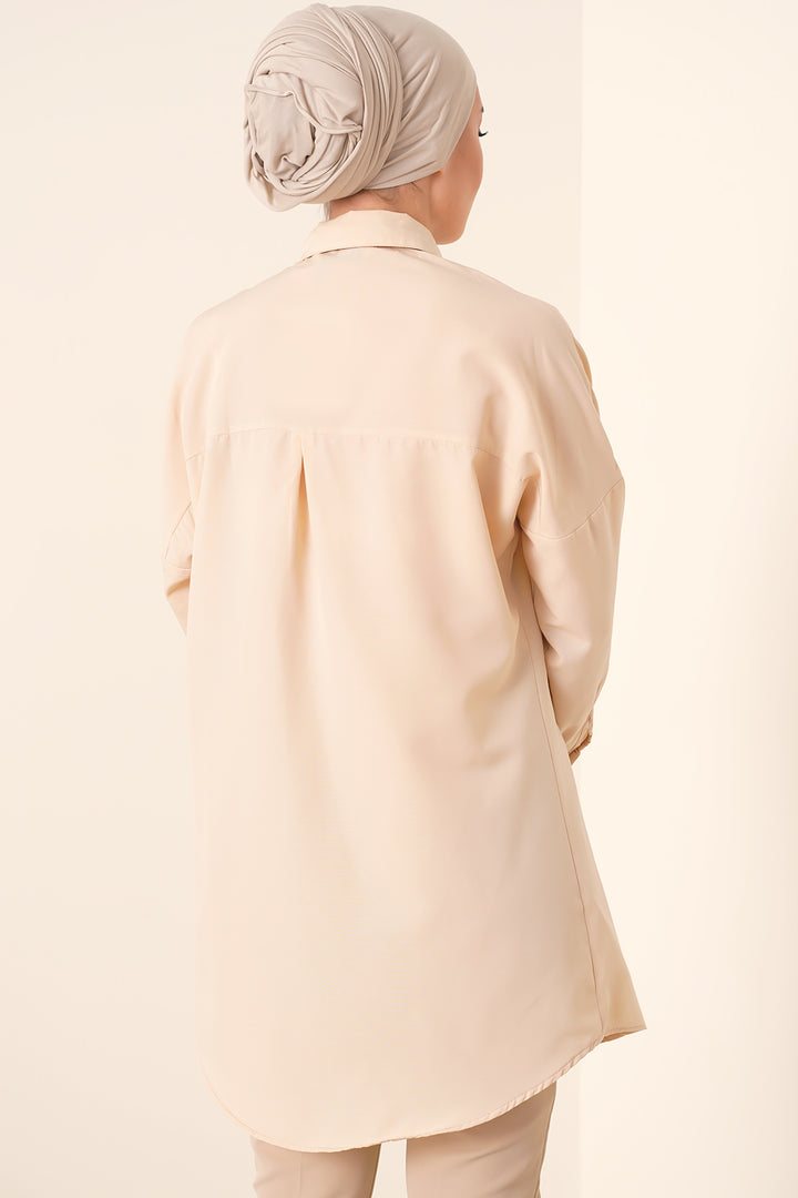 Bigdart 5845 Tunique modeste - Beige