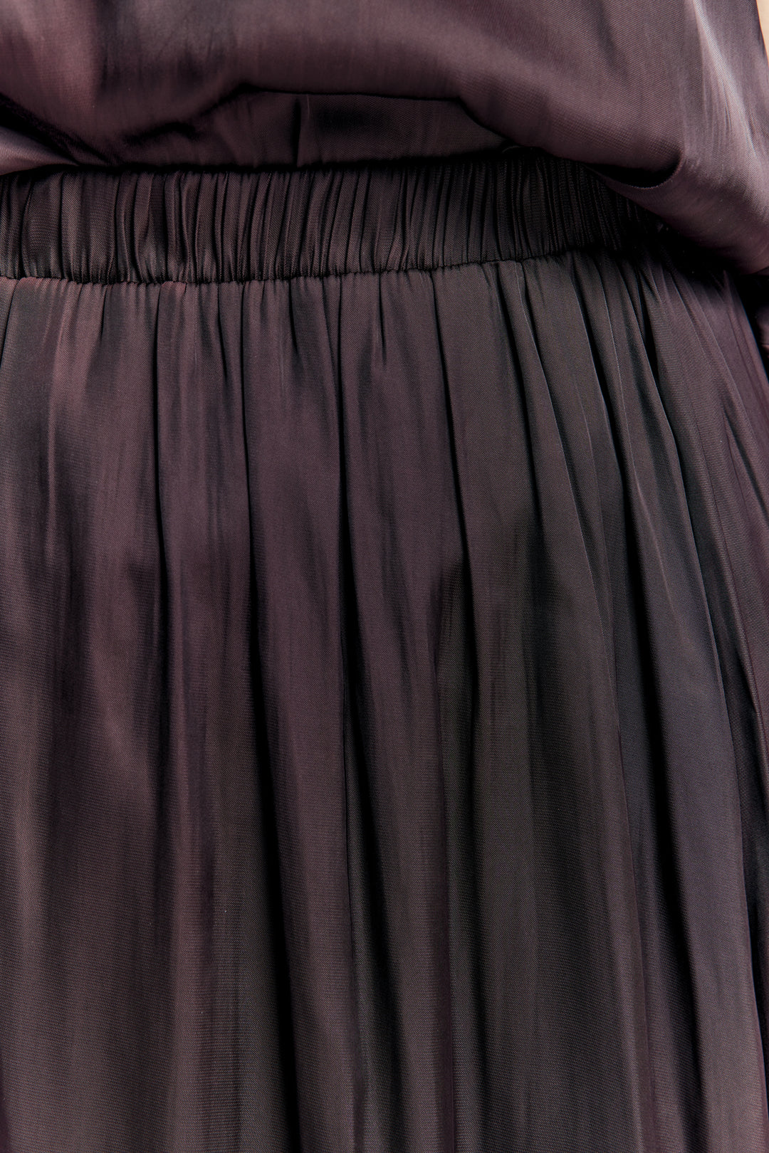 Sateen Jupe Tosca - Bordeaux