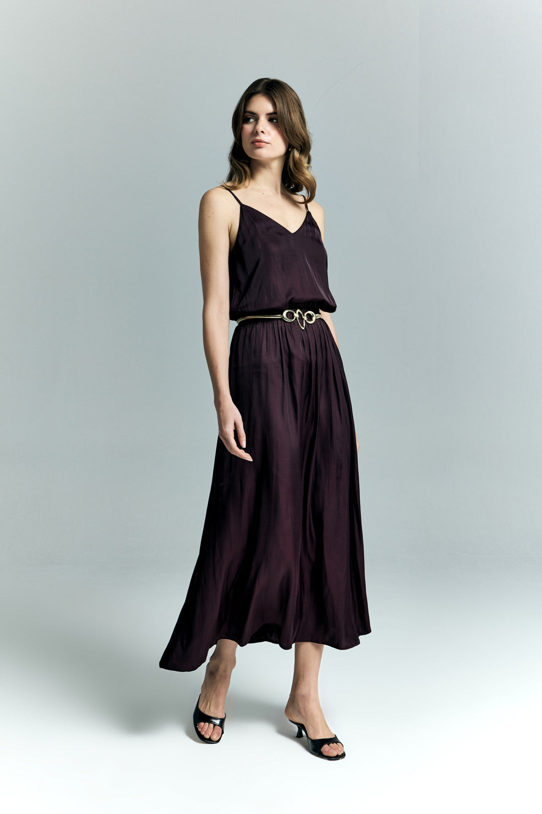 Sateen Jupe Tosca - Bordeaux