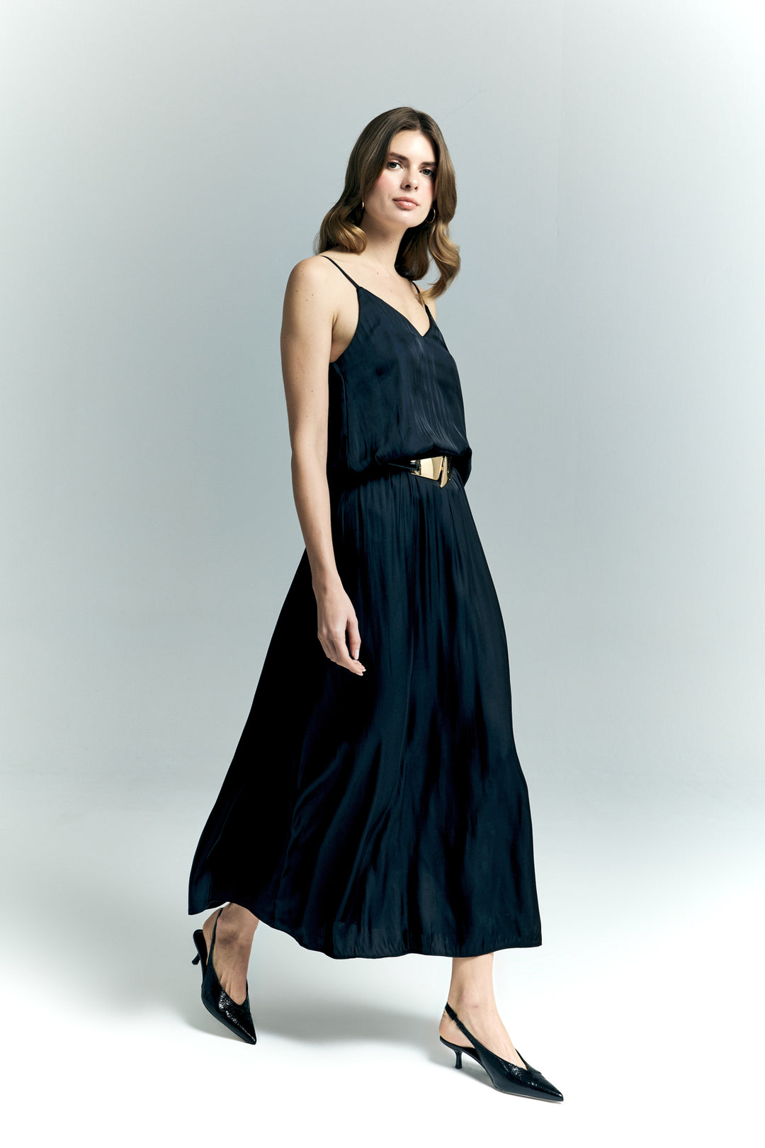 Sateen Jupe Tosca - Noir
