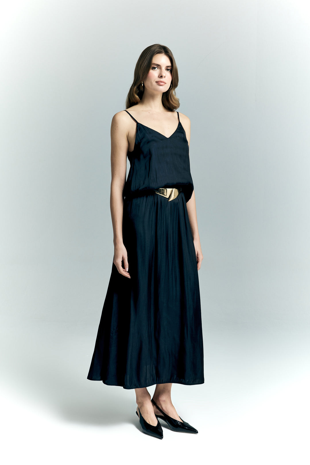 Sateen Jupe Tosca - Noir