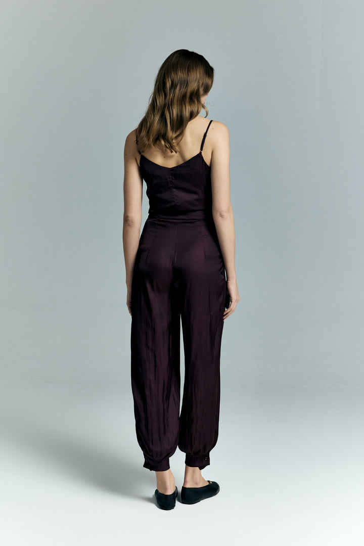 Sateen Pantalon Tosca - Bordeaux