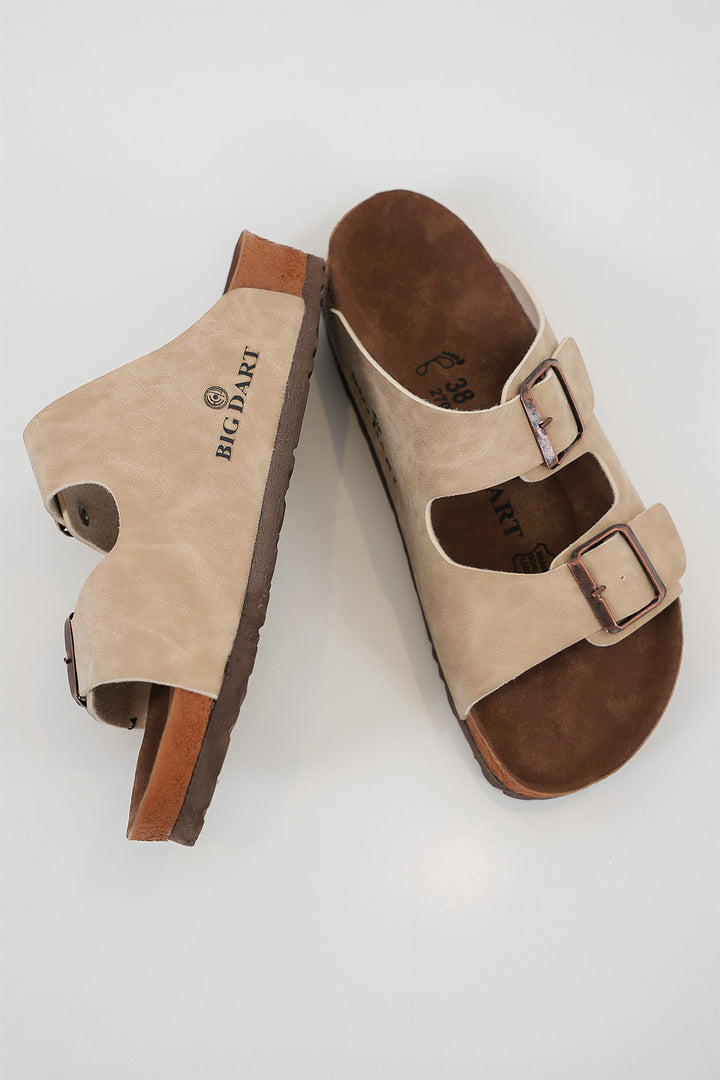 Bigdart Chausson orthopédique unisexe 010182 - Beige