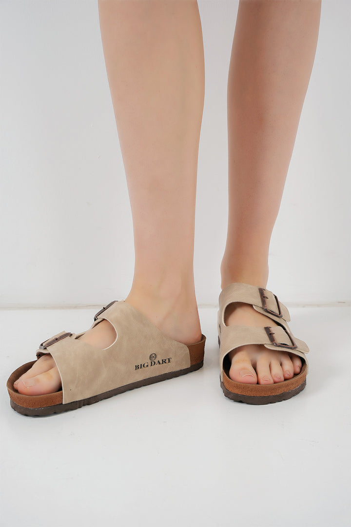 Bigdart Chausson orthopédique unisexe 010182 - Beige