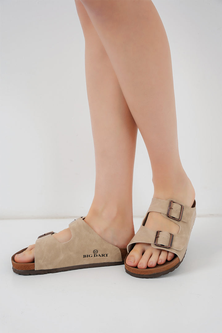 Bigdart Chausson orthopédique unisexe 010182 - Beige