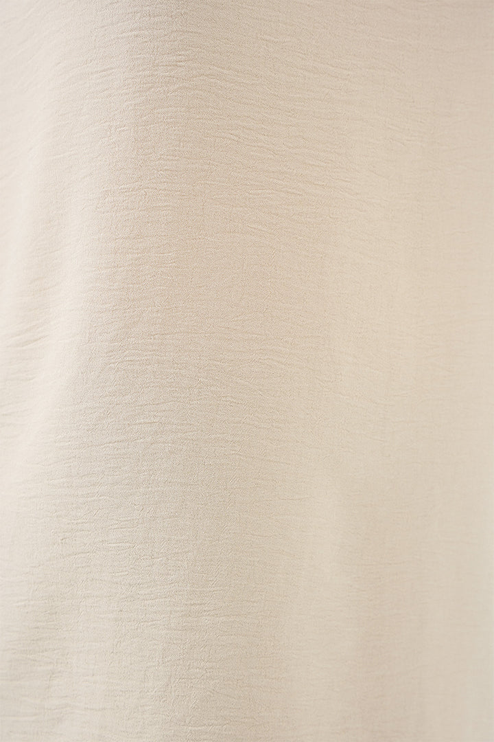 Bigdart Blouse sans manches à décolleté en V 950 - Écru