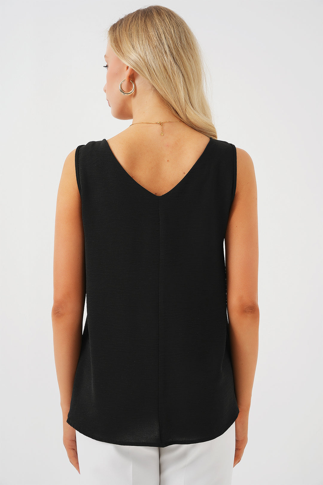 Bigdart Blouse sans manches en V 950 - Noir