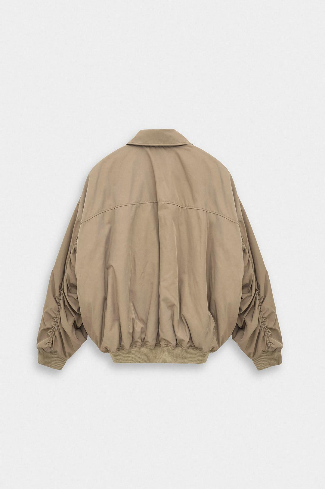 Giesto Veste bomber beige à manches chauve-souris - Beige