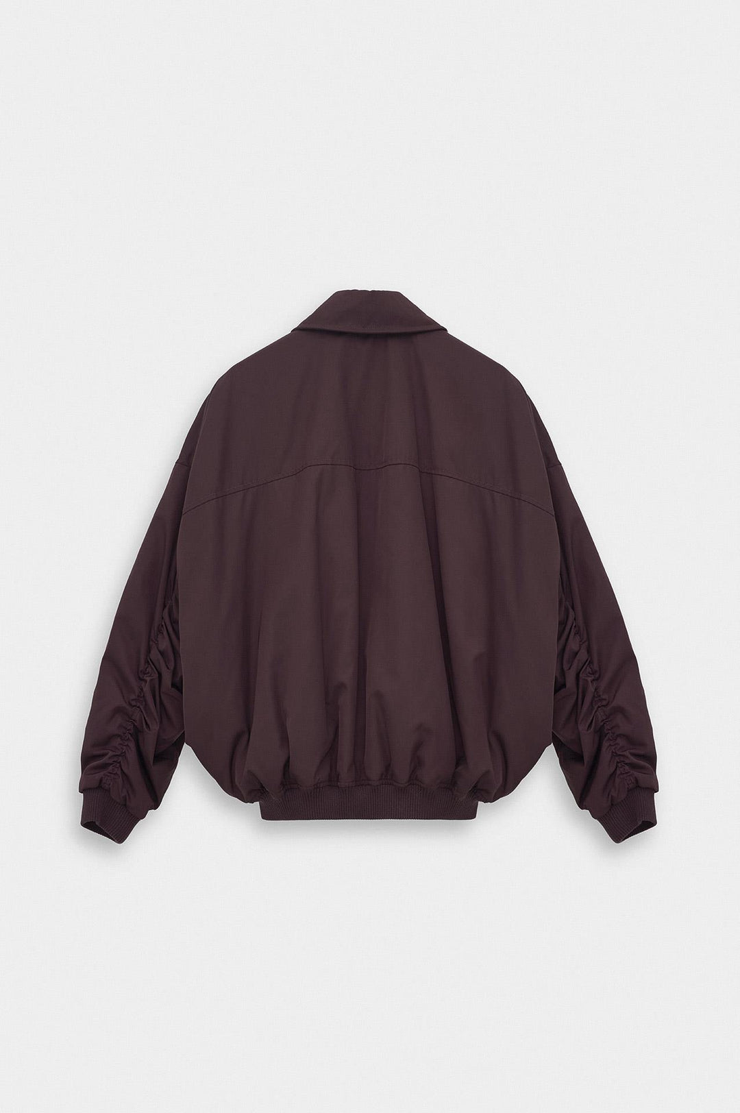 Giesto Veste bomber bordeaux à manches chauve-souris - Bordeaux
