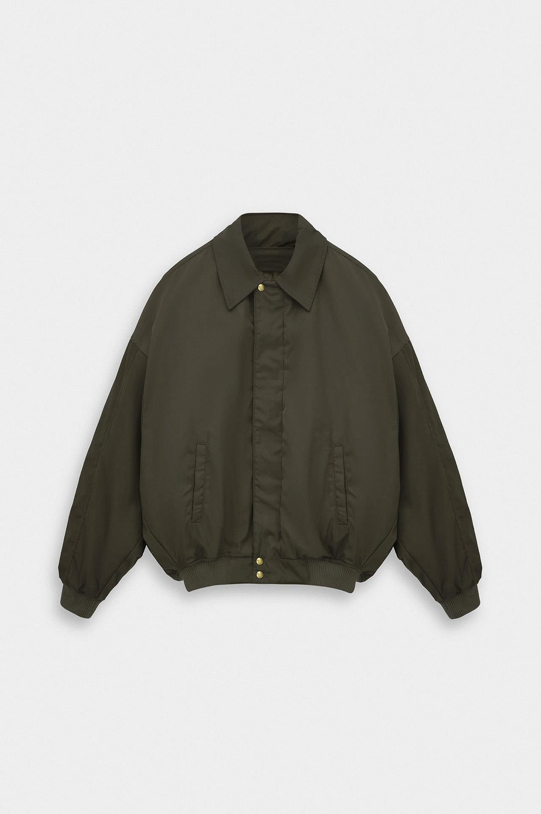 Giesto Veste bomber kaki à manches chauve-souris - Kaki