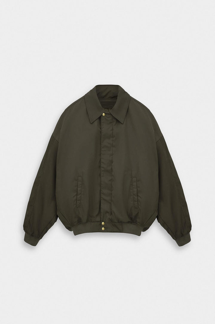 Giesto Veste bomber kaki à manches chauve-souris - Kaki