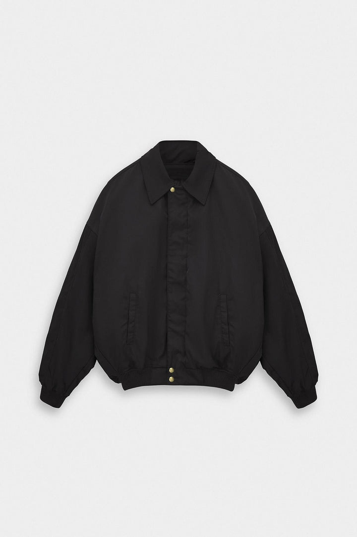 Giesto Veste bomber noire à manches chauve-souris - Noir