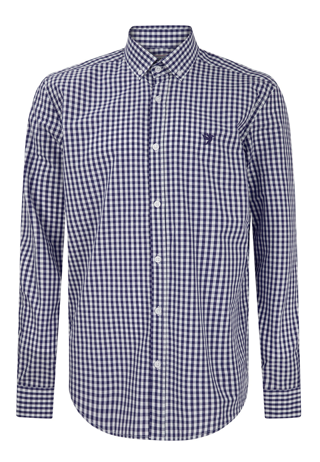 Felix Hardy Chemise à carreaux à manches longues pour homme - Bleu