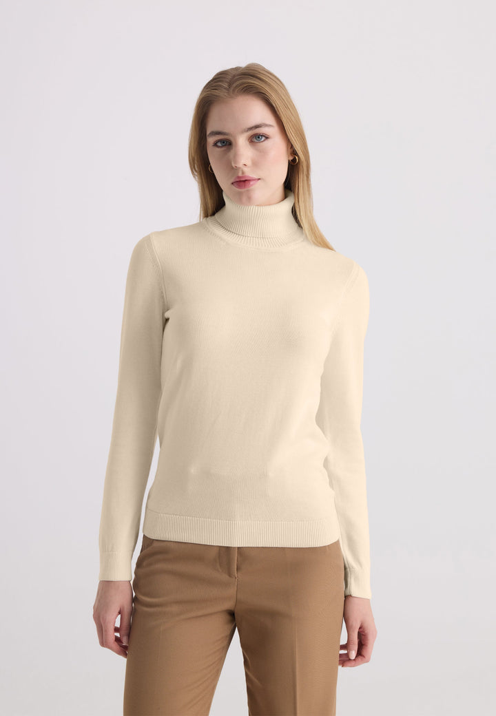 Felix Hardy Pull-over col roulé - Beige