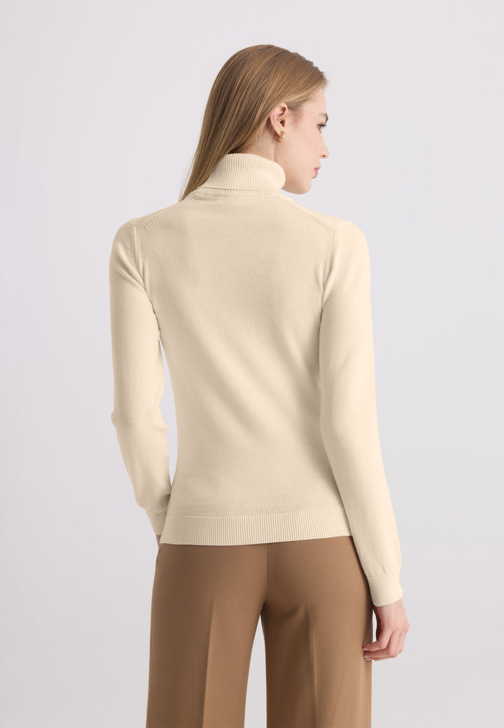 Felix Hardy Pull-over col roulé - Beige