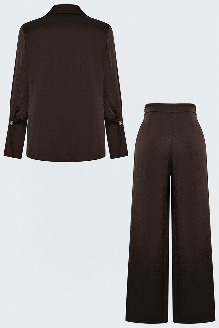 Sateen Ensemble Zola - Marron